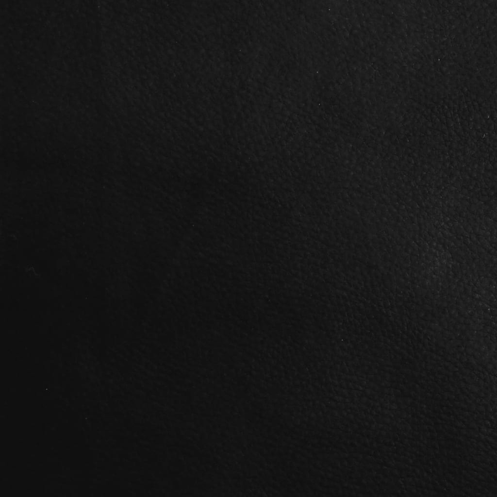 Fotoliu rabatabil electric, negru, piele ecologică GartenMobel Dekor