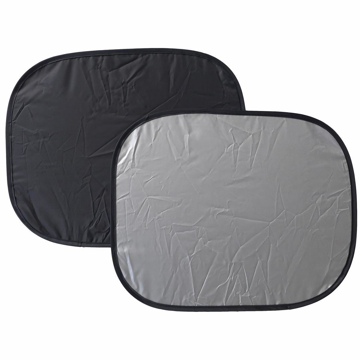 Parasolare auto opace laterale RoGroup 44 x 36 cm, set 2 bucati