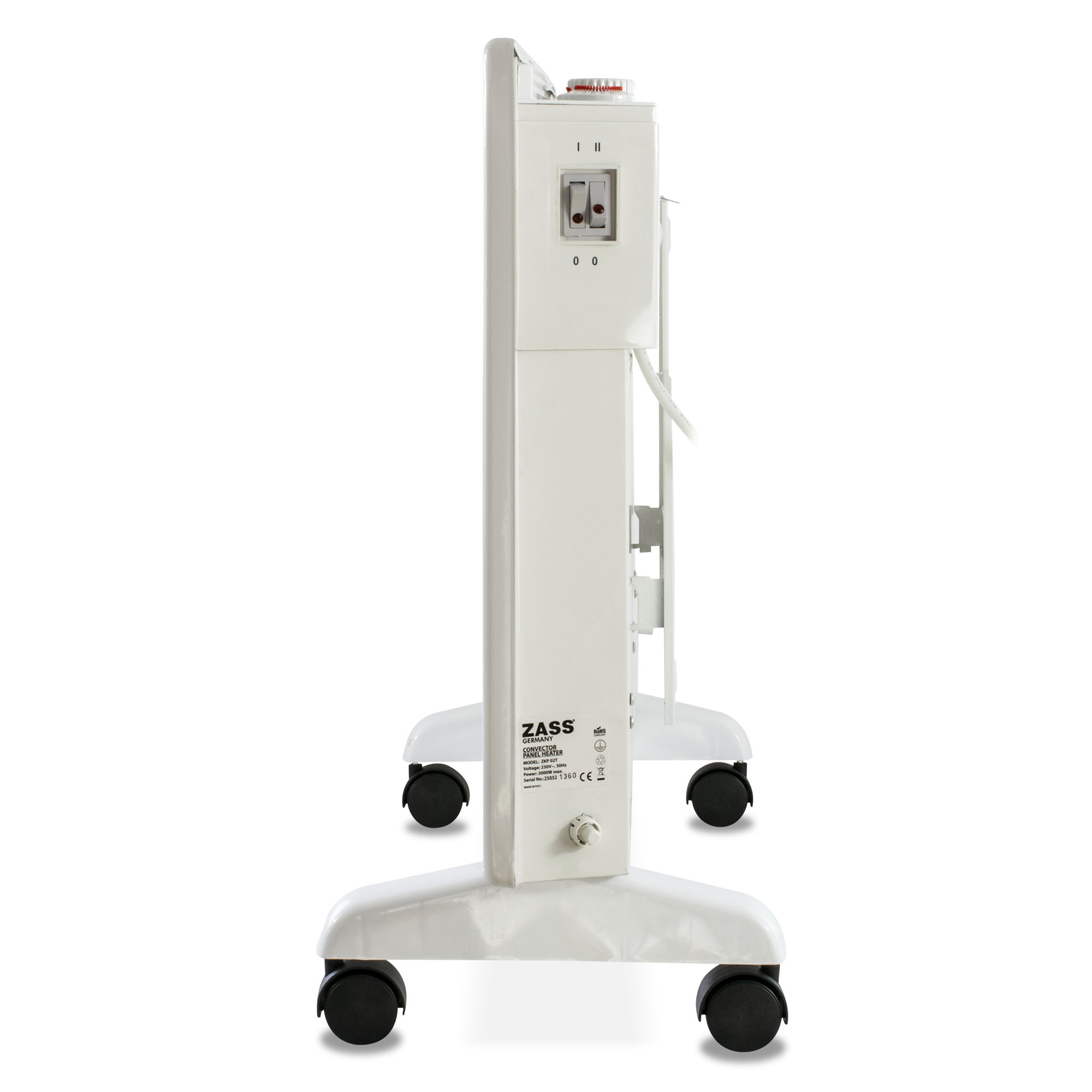 Convector electric tip panou ZASS ZKP 01 T, 1500W, cu programator