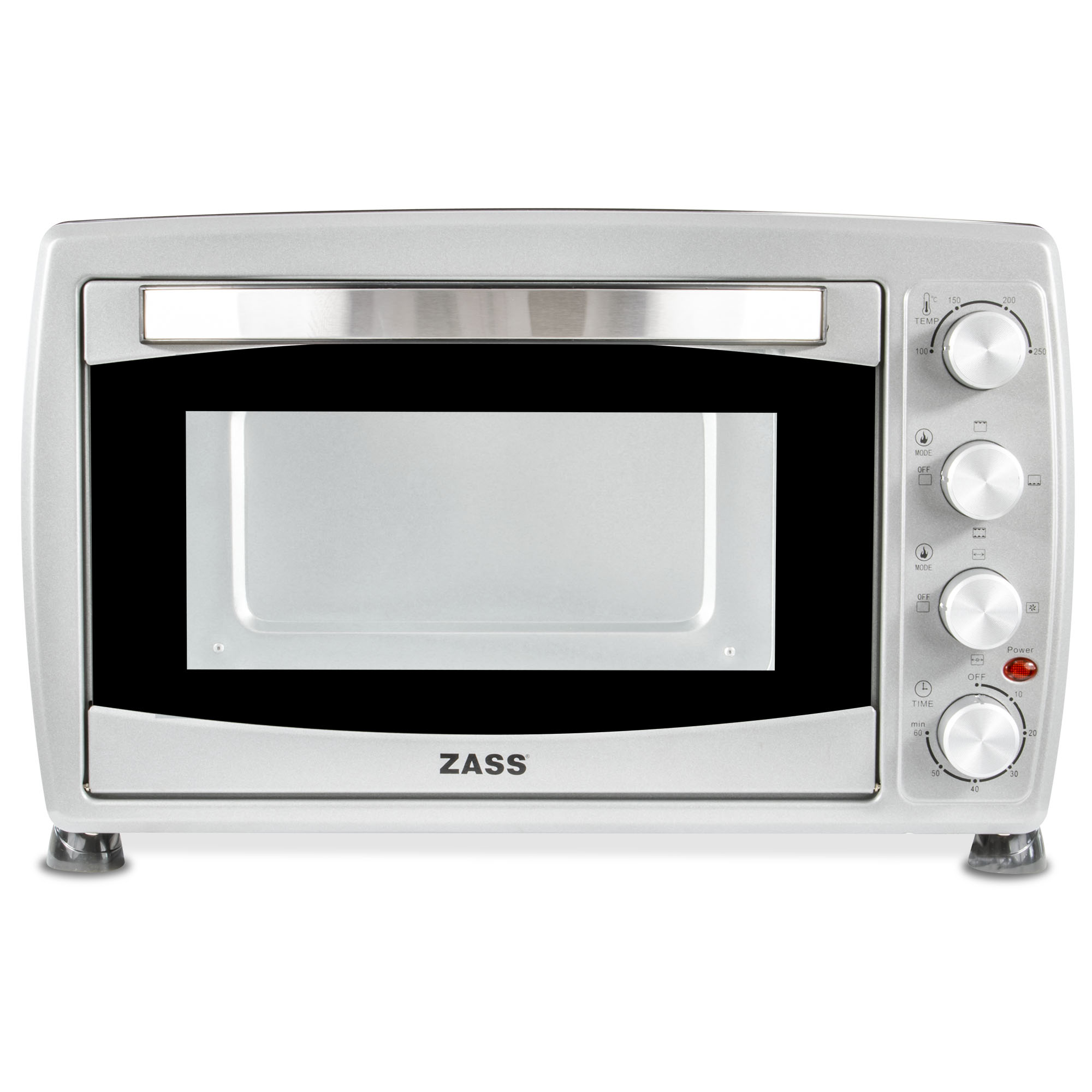 Cuptor electric cu convectie si rotisor ZASS ZEO 38 CR, 38L, 1600W