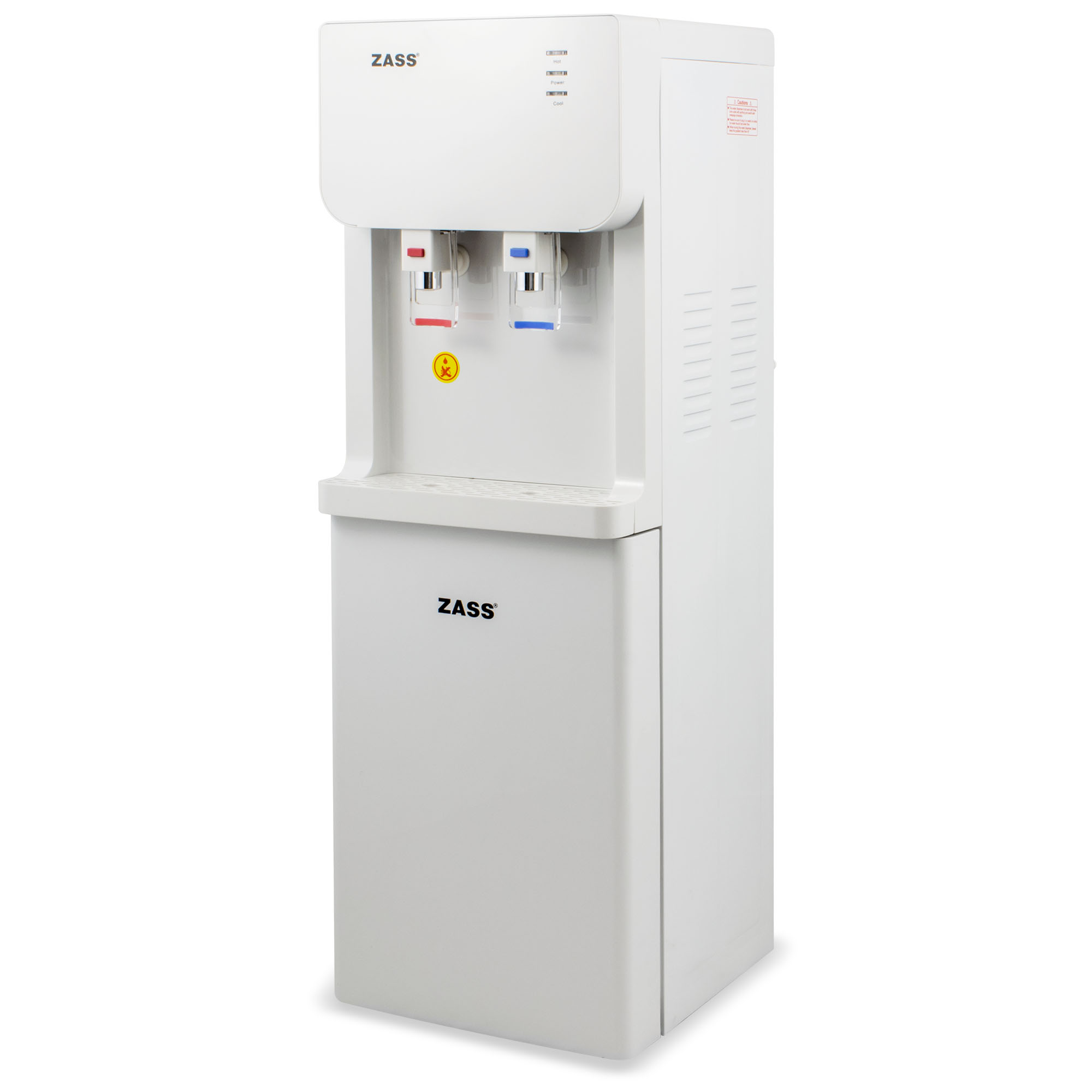 Dozator de apă cu filtrare 4 trepte, apă rece/caldă, compresor ZASS ZWD 07 WF