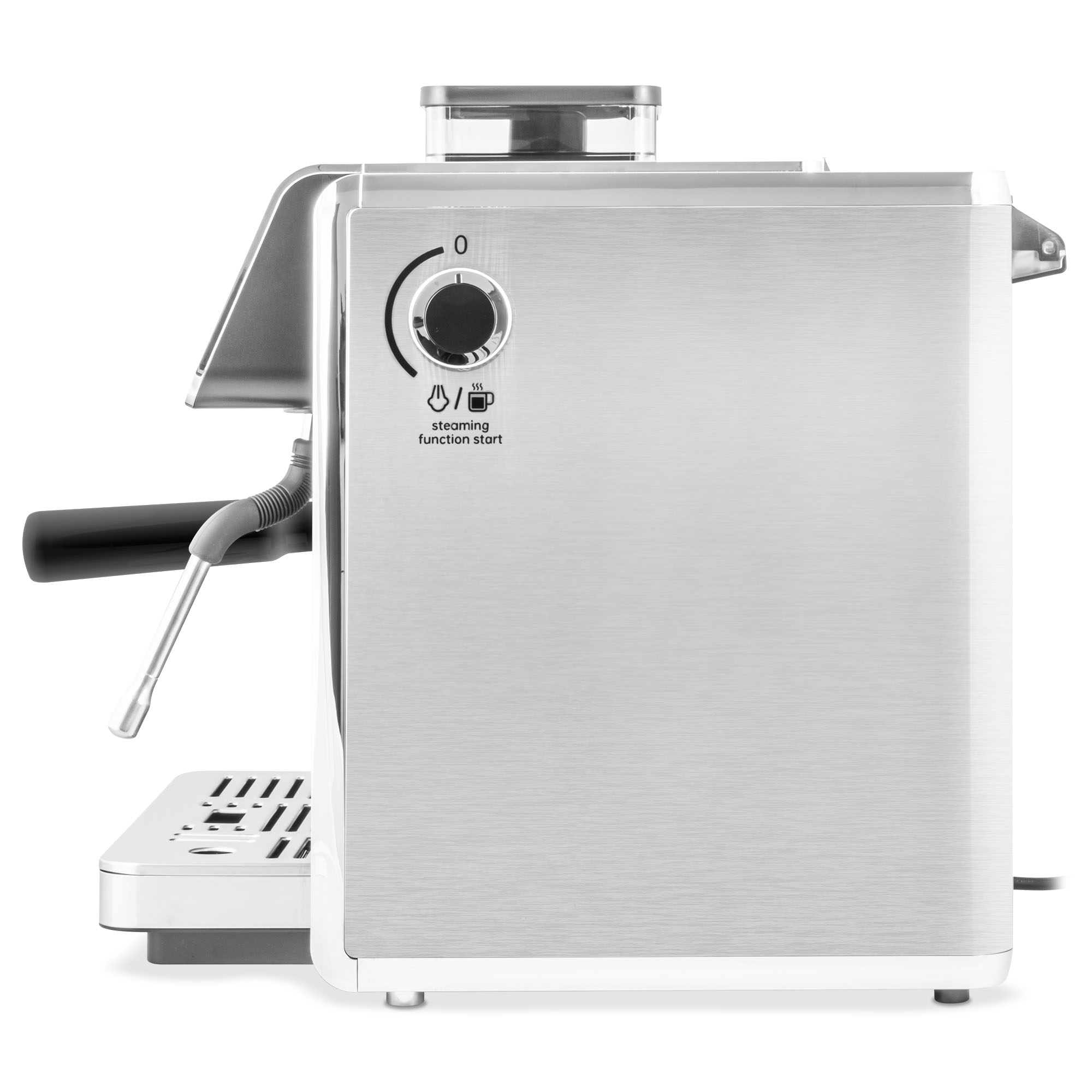 Espressor semiprofesional ZASS ZEM 11 cu rasnita integrata, 20 bar, 2800W