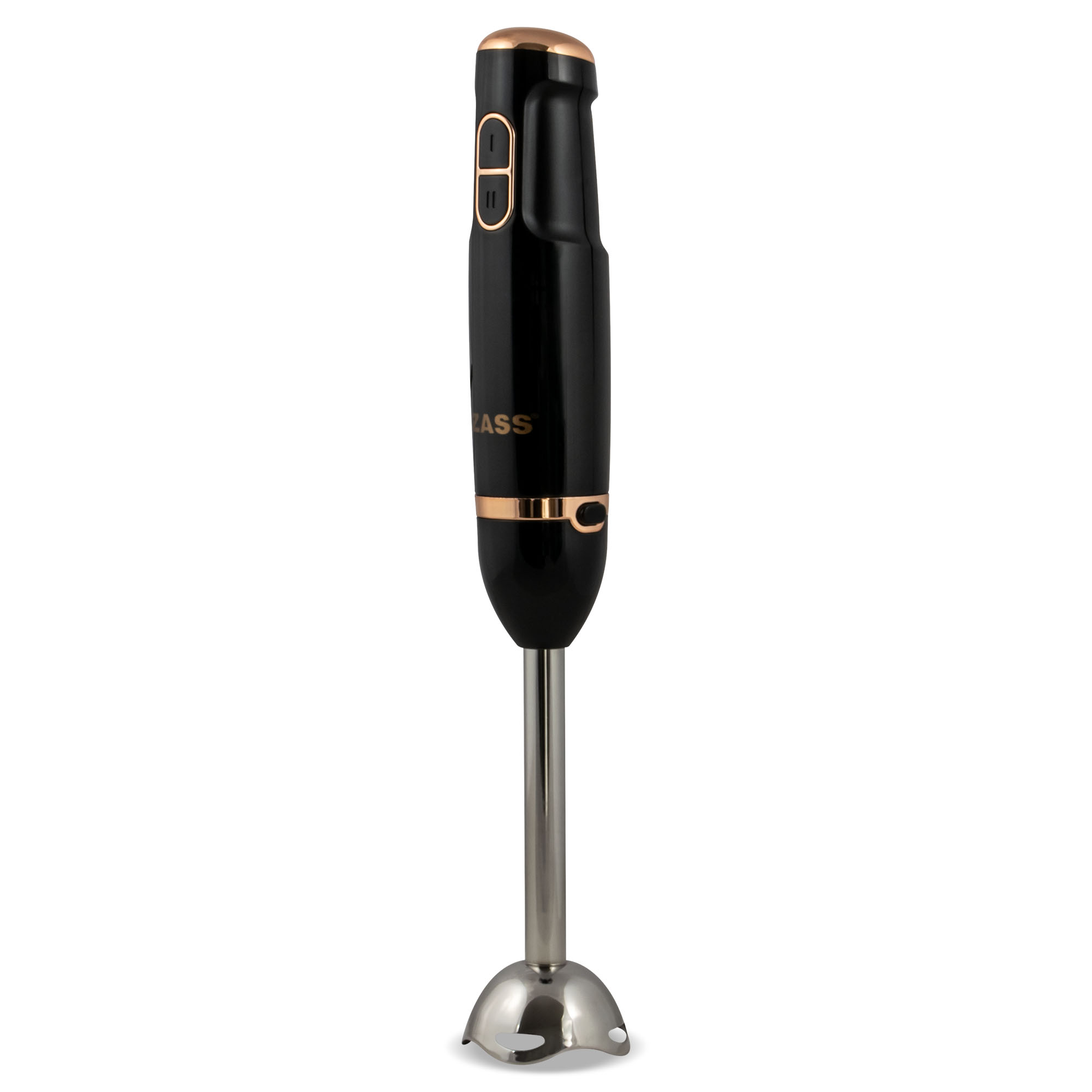 Blender de mână Zass ZHB 20 Rose Gold, 400 W, 2 viteze, inox