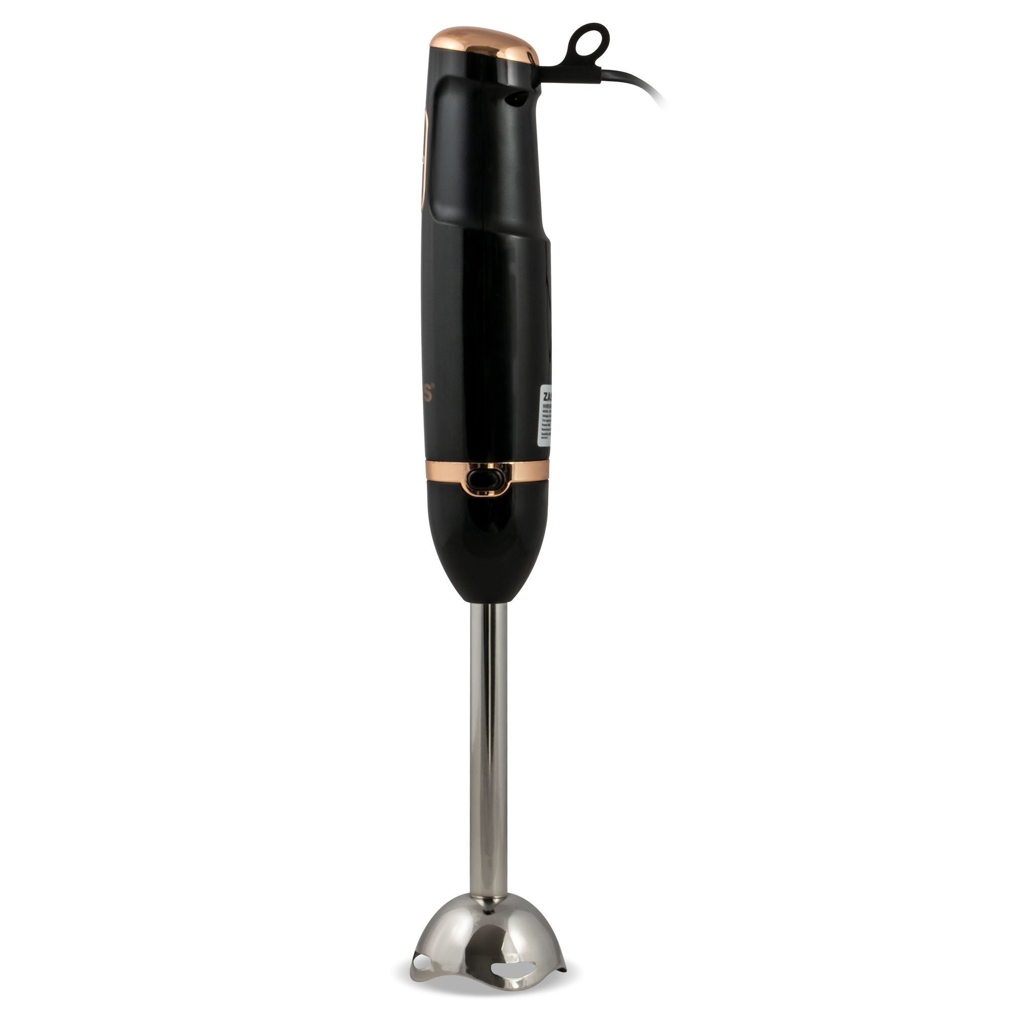 Blender de mână Zass ZHB 20 Rose Gold, 400 W, 2 viteze, inox