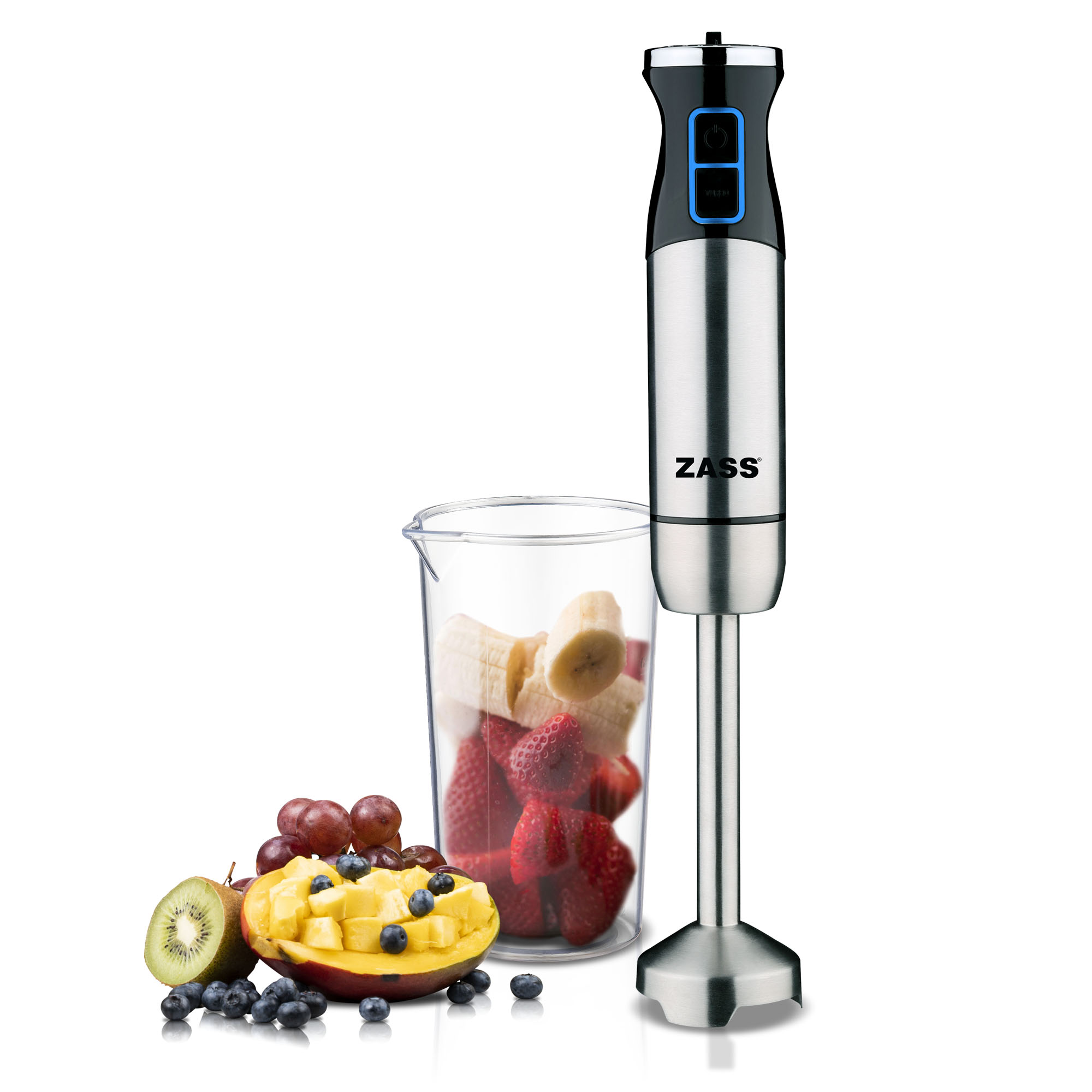 Blender de mână Zass ZHB 11 cu tijă lungă din inox, 800W
