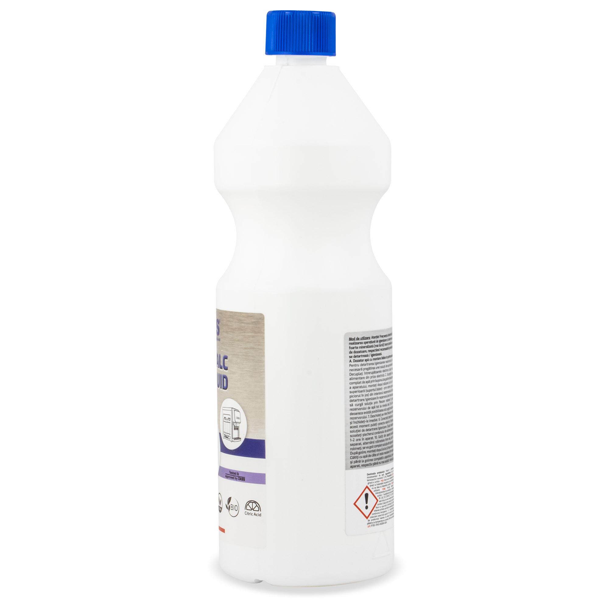Detartrant si igienizant lichid bio pentru dozatoare de apa ZASS, 1000 ml