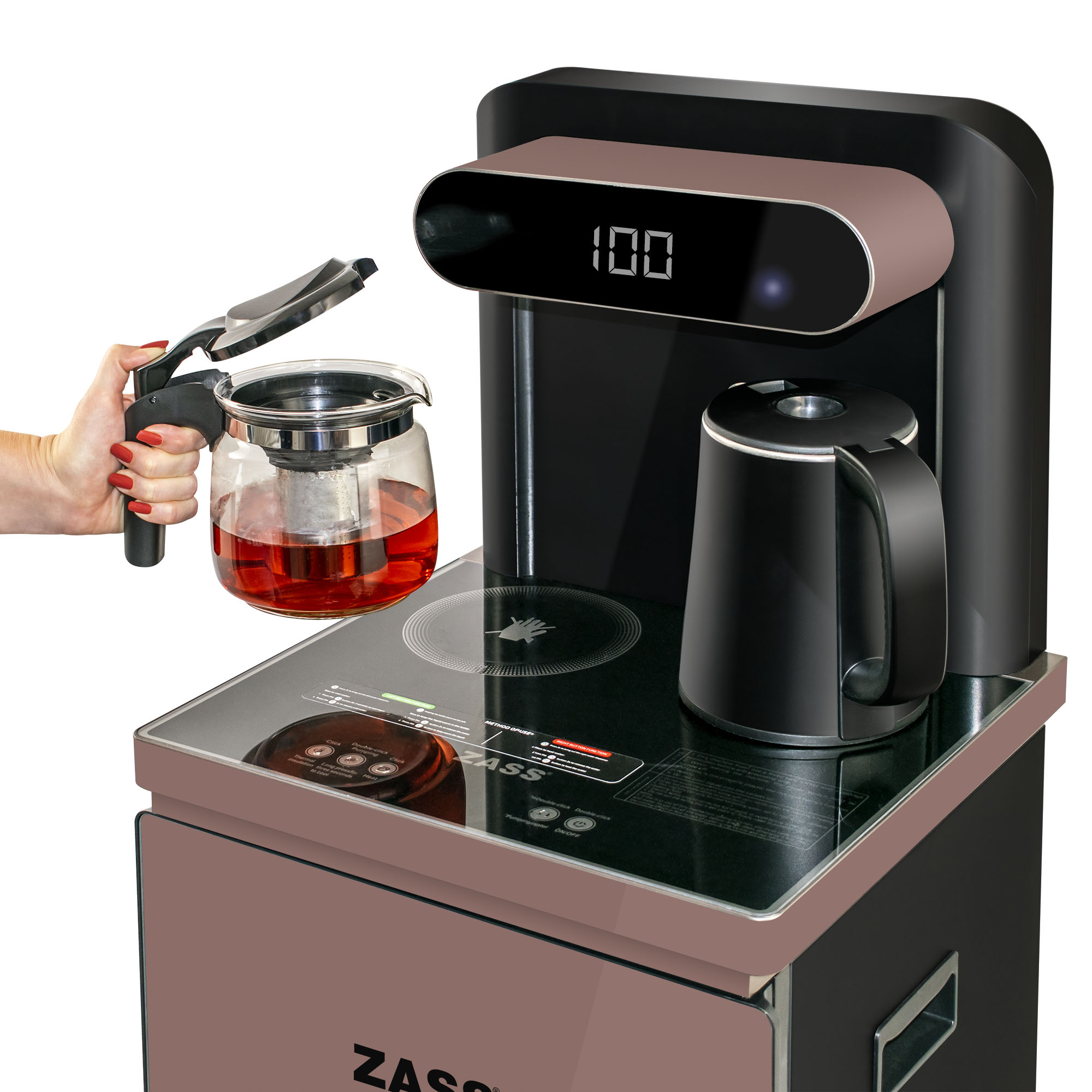 Dozator de apă ZASS ZWD 23 WF cu filtrare în 5 trepte și Tea Bar