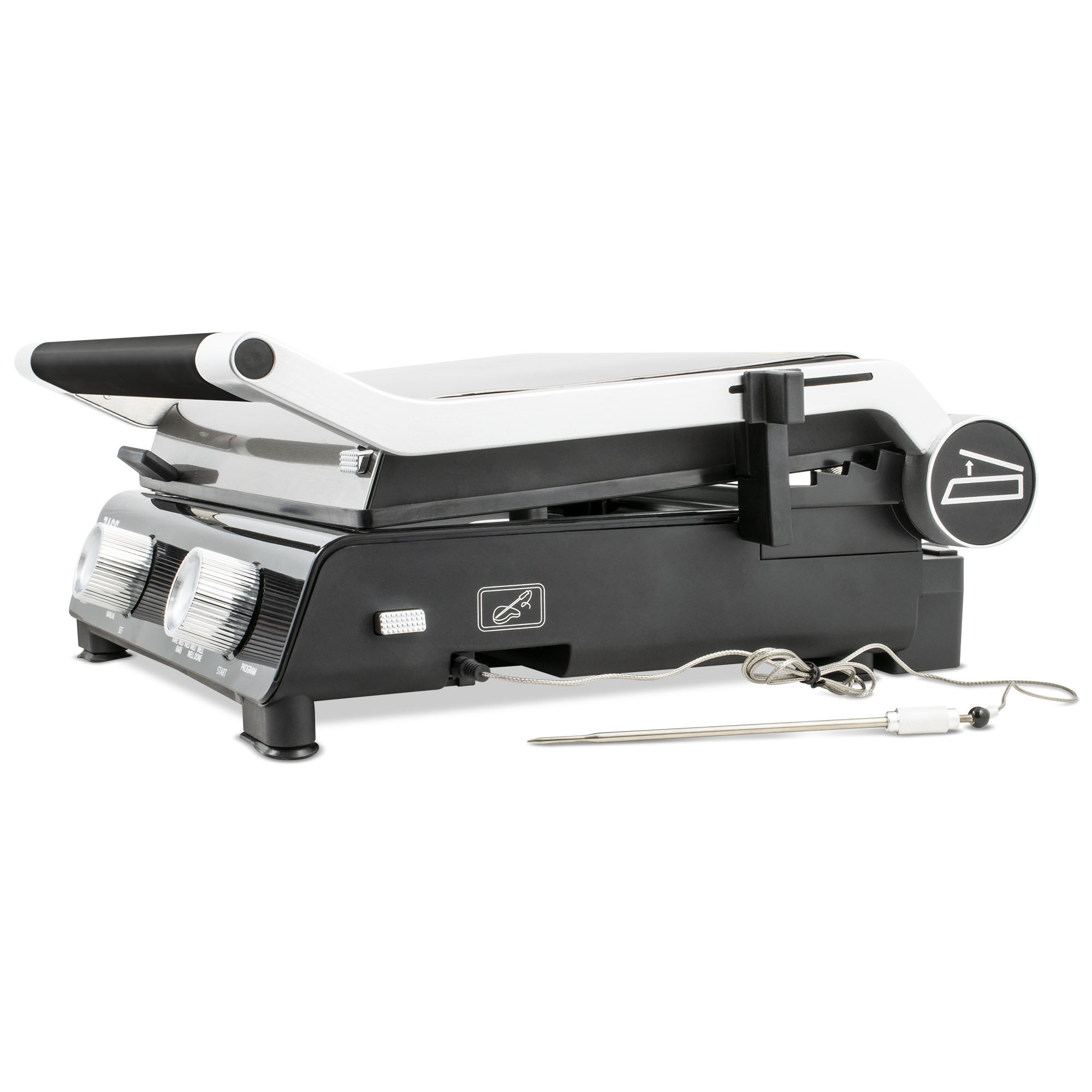 Grill electric digital multifuncțional Zass ZDG 10, 2000W