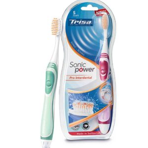 Periuță de dinți electrică sonică Trisa Sonic Power Pro Interdental Soft