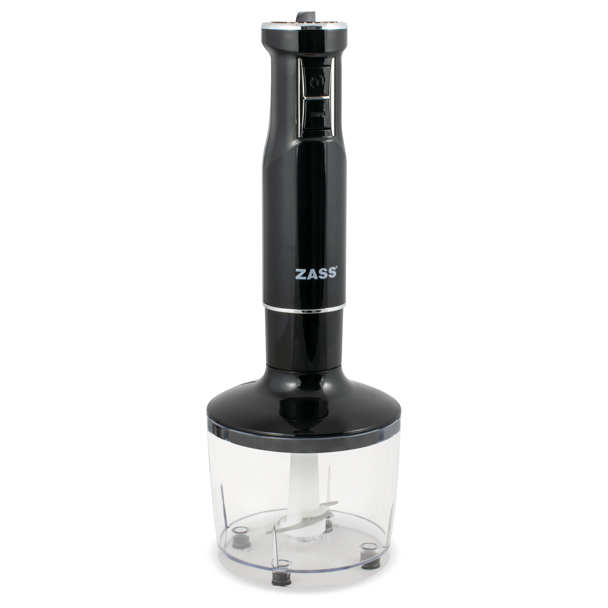 Blender vertical multifunctional ZASS ZHB 12 MF, 1000W, 5 accesorii