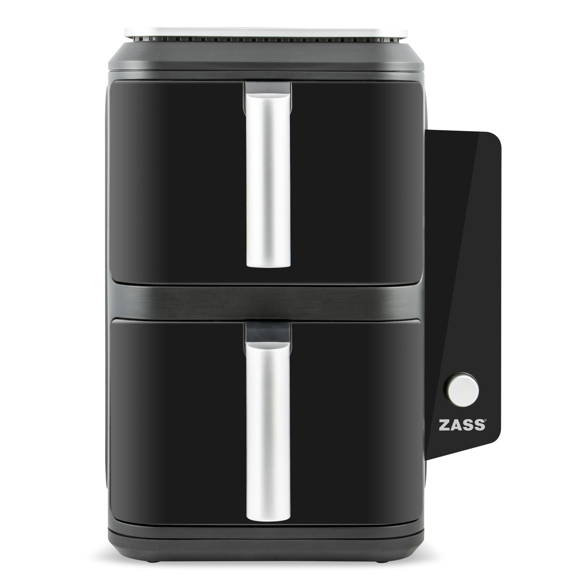 Friteuză cu aer cald dublă ZASS ZAF 16, 2 coșuri, 10,4 litri