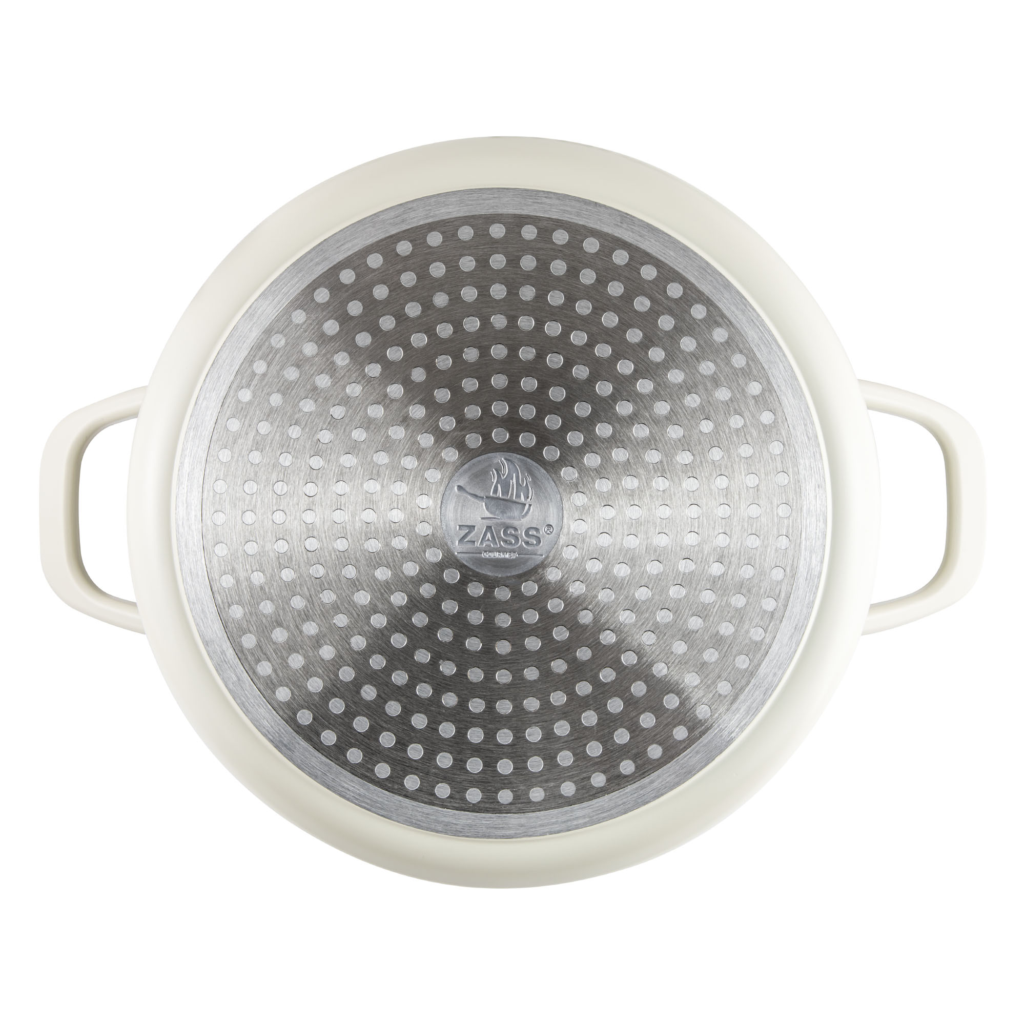 Oală din aluminiu turnat cu acoperire ceramică și capac 28 cm Zass Gourmet