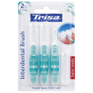 Periuță interdentară manuală Trisa ISO 2, 0,9 mm, pentru curățare precisă