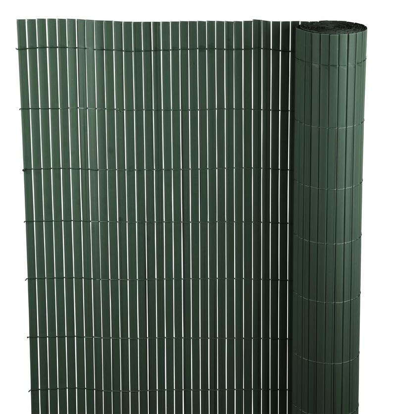 Paravan gard PVC verde 1500 mm x 3 m, protectie UV, tip Ence DF13