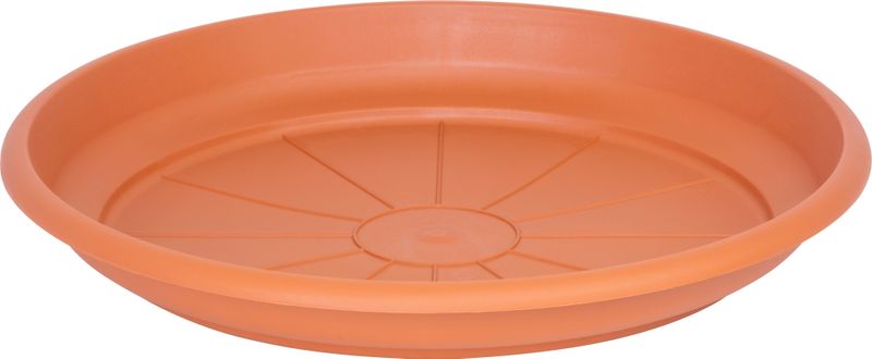 Farfurie rotundă pentru ghiveci Erica, teracotă, plastic, 38 cm