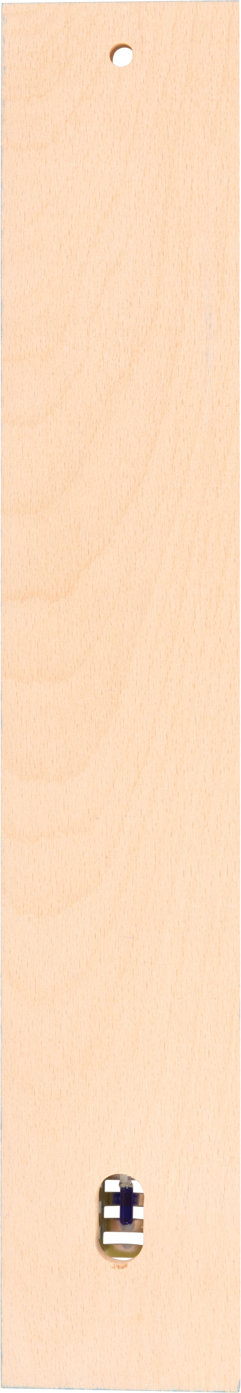 Teplomer Strend Pro, TMM-018 Yellow Flatter, vonkajší, 450x80x20 mm, drevený