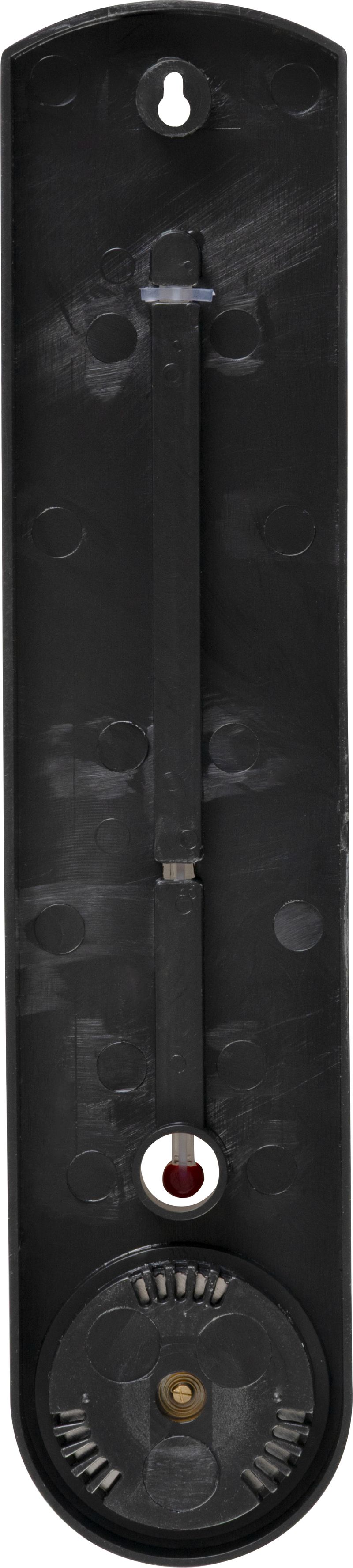 Teplomer Strend Pro TMS-055 BlackBar, vonkajší, na okno, 250x55x12 mm, plast, s vlhkomerom