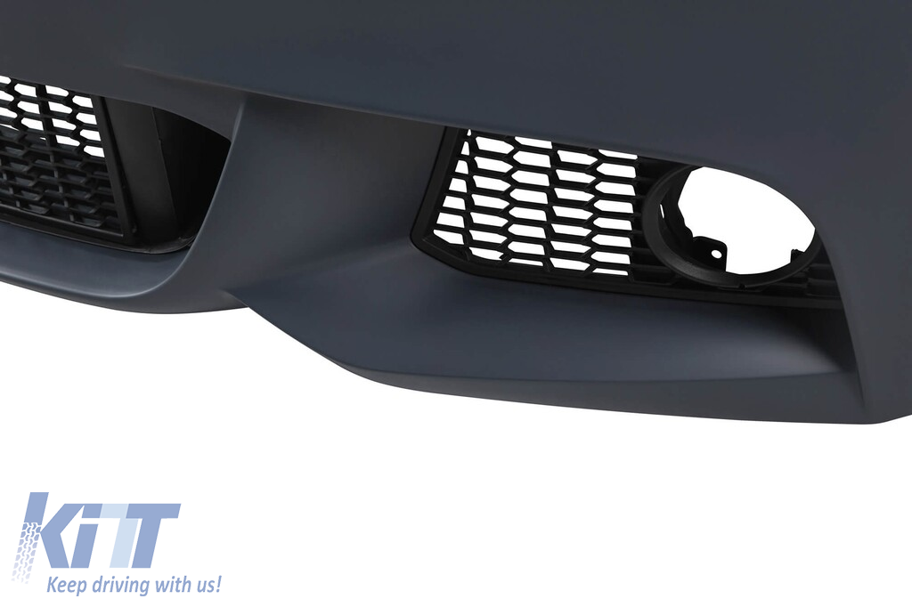 Bara frontală M Technik potrivită pentru BMW Seria 5 F10 sedan, F11 touring 2010-2013 cu PDC, cu duze de spălare, fără lumini de ceață Performance AutoTuning