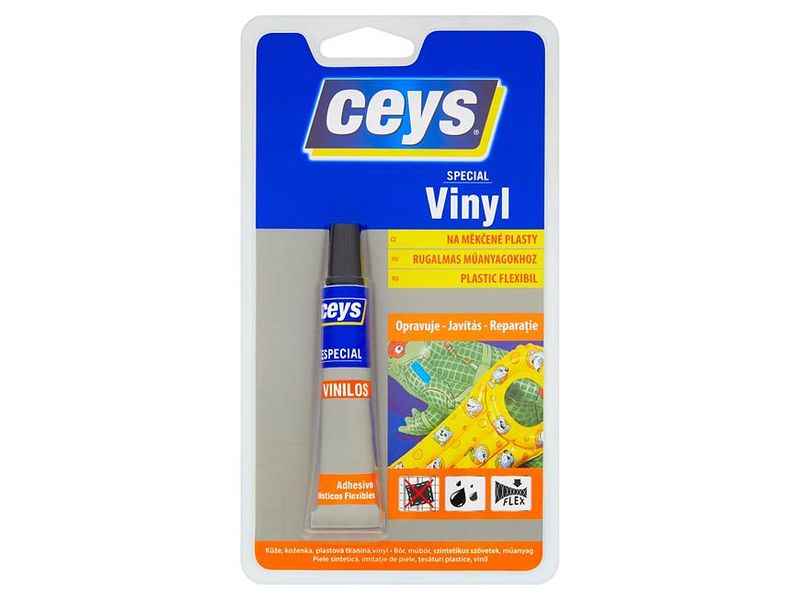 Adeziv Ceys Special Vinyl pentru PVC flexibil si plastice moi, 15 ml