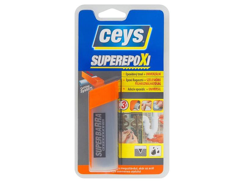 Adeziv epoxidic universal Ceys Super Epoxi, alb, 48 g