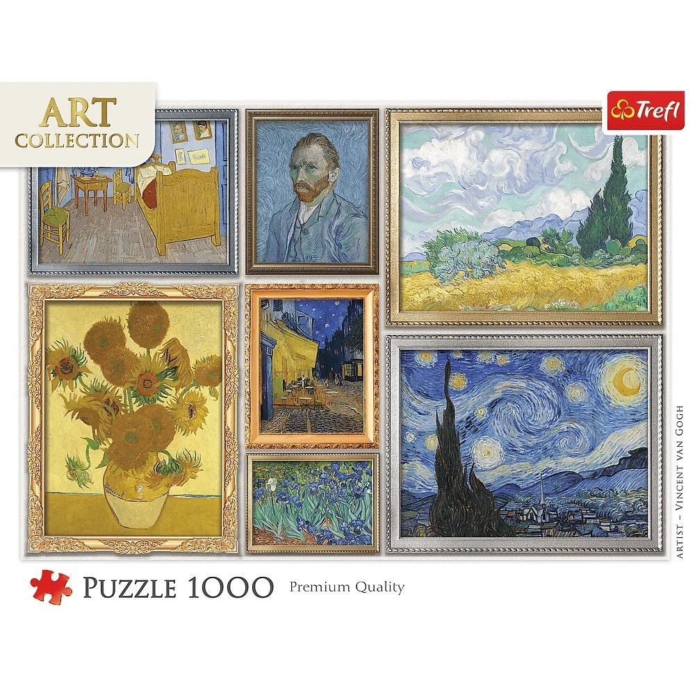 PUZZLE TREFL 1000 ART COLLECTION VINCENT VAN GOGH SuperHeroes ToysZone