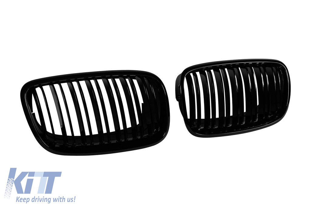 Răcitor cu nervuri duble vopsit în negru, potrivit pentru BMW X5 E70, X6 E71 2007-2013 Performance AutoTuning