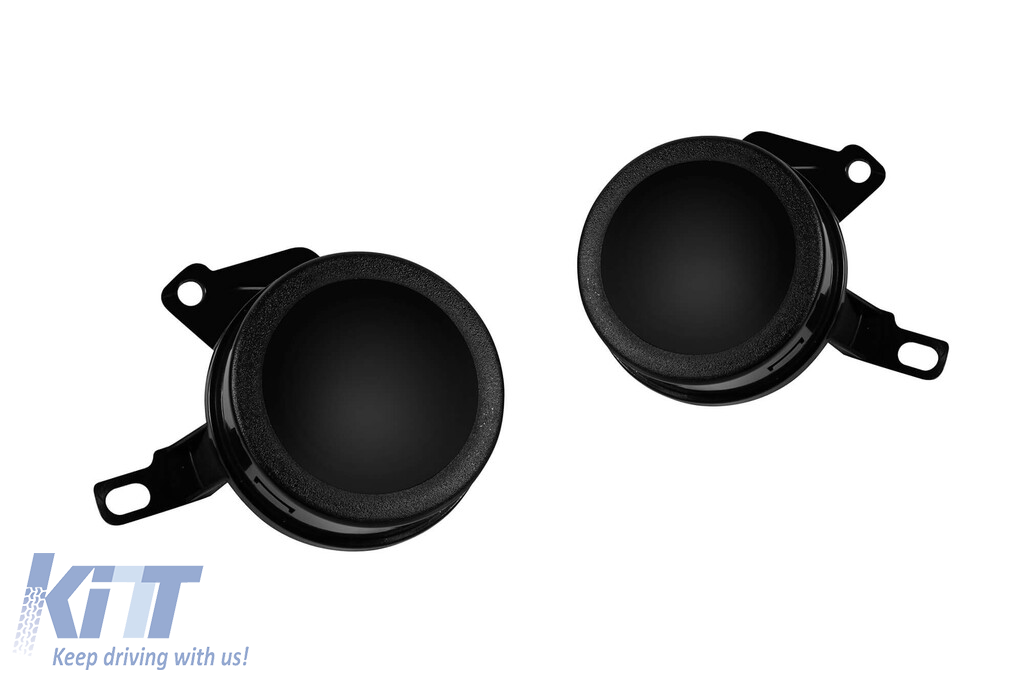 Set grilaj cu capace ACC pentru lumini de zi potrivit pentru bara frontală W12 pe Audi A8 2009-2017 cu garnitură cromată Performance AutoTuning