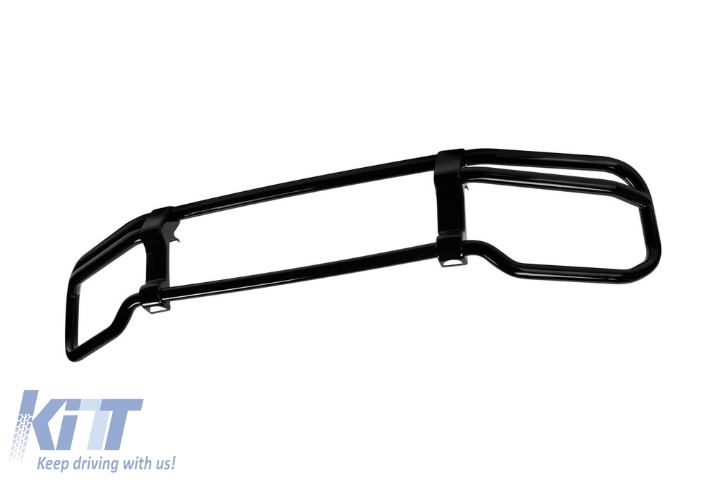 Bullbar G63 potrivit pentru bara AMG frontală a Mercedes G class W464 după 2018, negru Performance AutoTuning