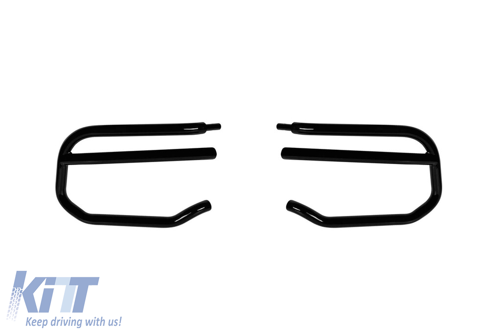 Bullbar G63 potrivit pentru bara AMG frontală a Mercedes G class W464 după 2018, negru Performance AutoTuning