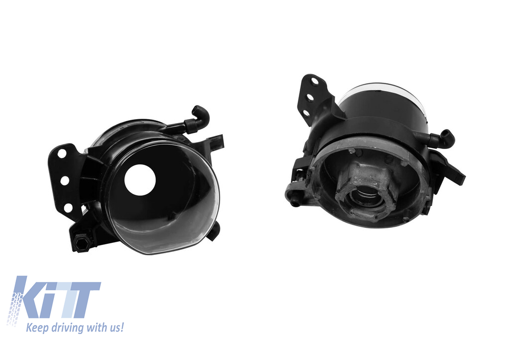 Kit de proiectoare tip M technik/M3 potrivit pentru BMW Seria 3 E90/E91 2005-2011 crom, stânga + dreapta Performance AutoTuning