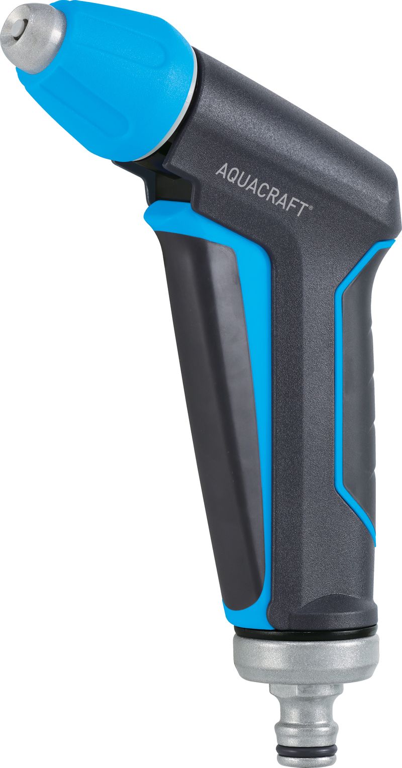 Pistol de stropit gradina Aquacraft Premium Jet, 2 jeturi, metalic