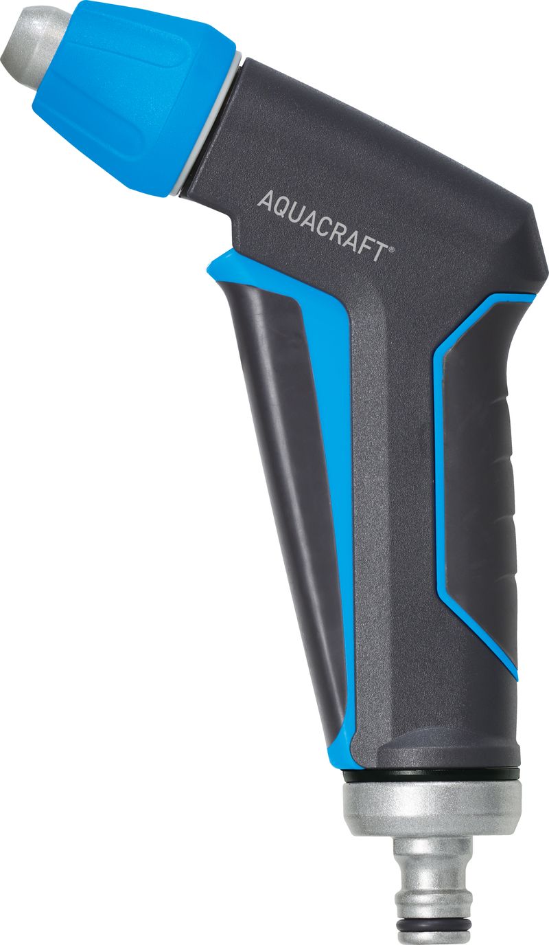 Pistol de stropit gradina Aquacraft Premium Jet, 2 jeturi, metalic
