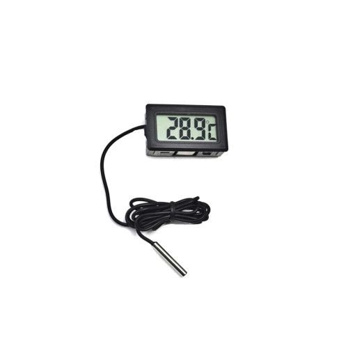 Termometru digital de panou cu sonda LCD, -50 pana la +110°C