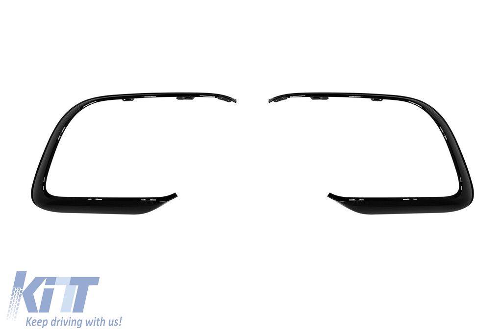 Bumper frontal design A tip 65 potrivit pentru Mercedes S-Class C217 coupe 2014-2020 cu elemente cromate Performance AutoTuning