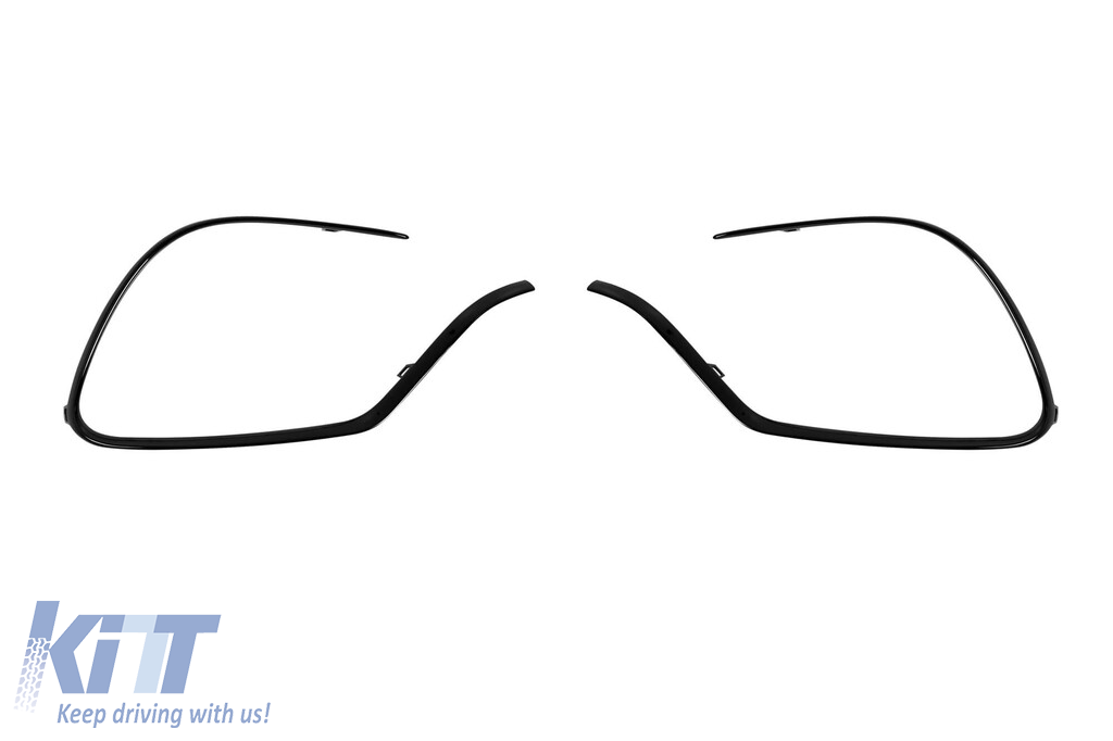 Pachet de tuning cu elemente negre și grilă crom/neagră potrivit pentru Mercedes GLS X167 2020-2023 pentru modelul echipat cu bara spate A Design line Performance AutoTuning