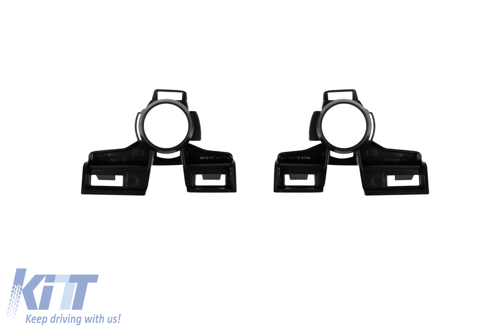 Pachet de tuning cu elemente negre și grilă crom/neagră potrivit pentru Mercedes GLS X167 2020-2023 pentru modelul echipat cu bara spate A Design line Performance AutoTuning