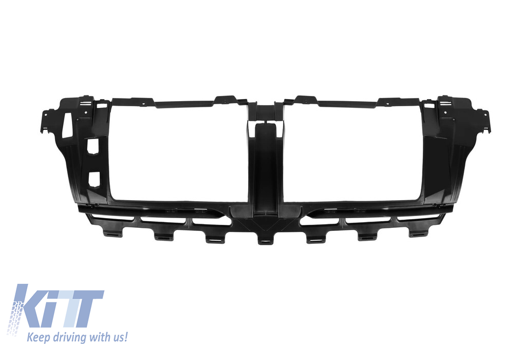 Pachet de tuning cu elemente negre și grilă crom/neagră potrivit pentru Mercedes GLS X167 2020-2023 pentru modelul echipat cu bara spate A Design line Performance AutoTuning