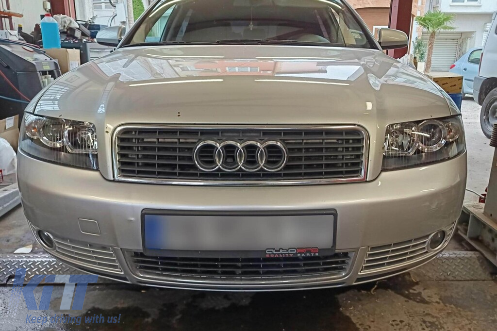 Sticlă stângă pentru farul Audi A4 B6 2000-2004 Performance AutoTuning