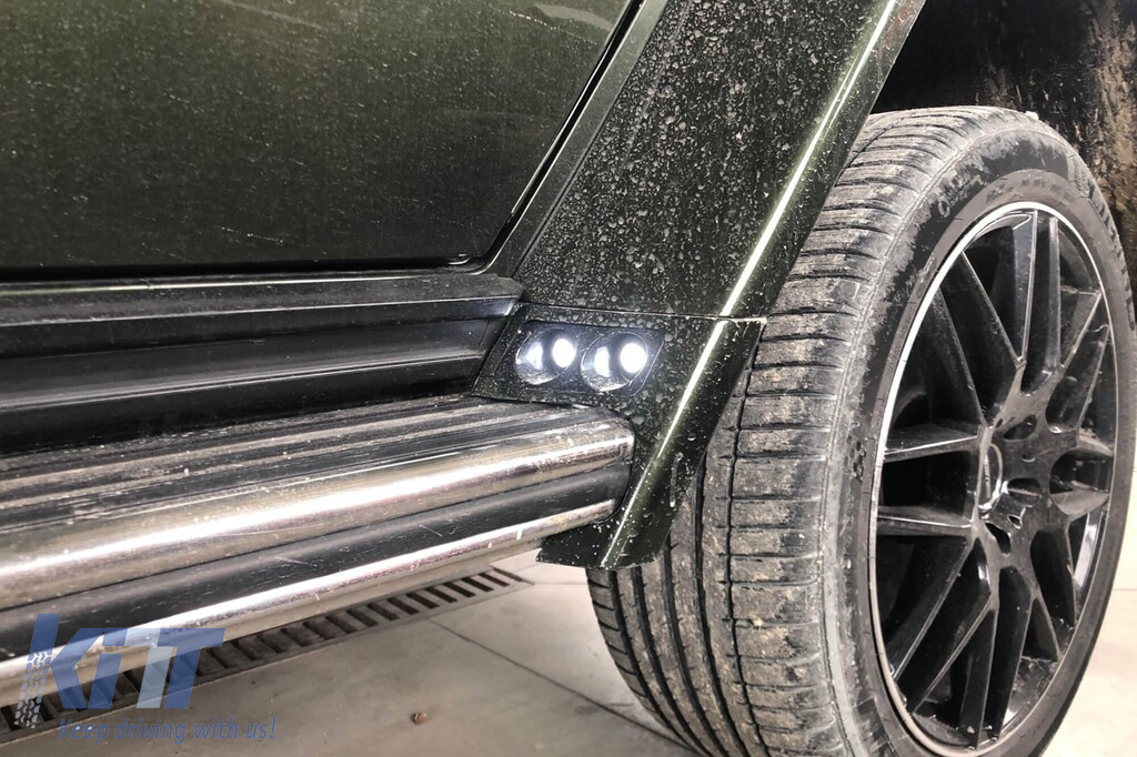 Pachet Brabus G800 potrivit pentru Mercedes G-Class W463 2008-2017 conversie la W464 Performance AutoTuning