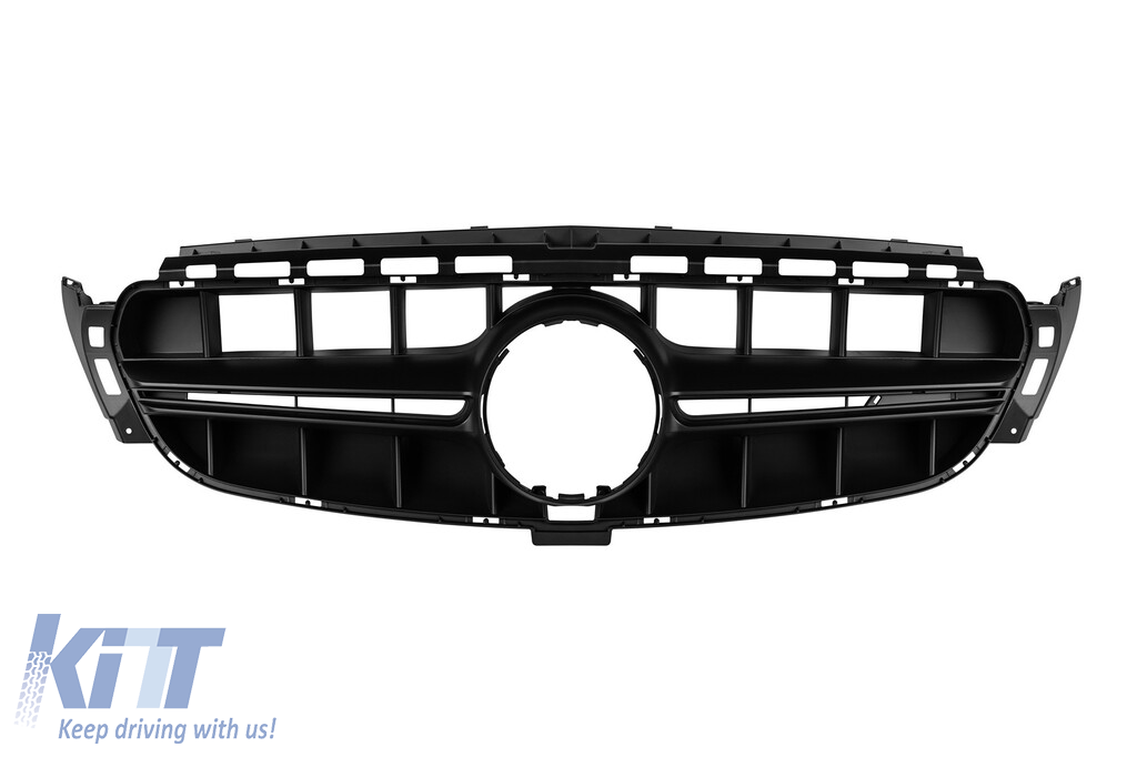 Un pachet de design tip E63 potrivit pentru Mercedes E-Class W213 2016-2019 cu capete cromate și garnitură cromată, pentru modelul cu bara de protecție din spate standard. Performance AutoTuning