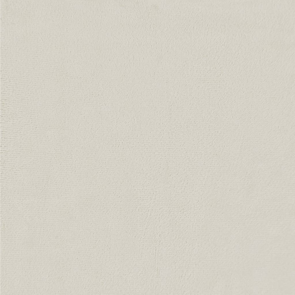 Set de canapele cu perne, 2 piese, crem, catifea GartenMobel Dekor