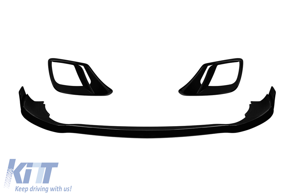 Conversie de tuning B design de la Mercedes S-Class W222 Long 2013-2016 la S-Class W222 Facelift 2017-2020 cu praguri, cu faruri, cu stopuri, cu grilă neagră Performance AutoTuning