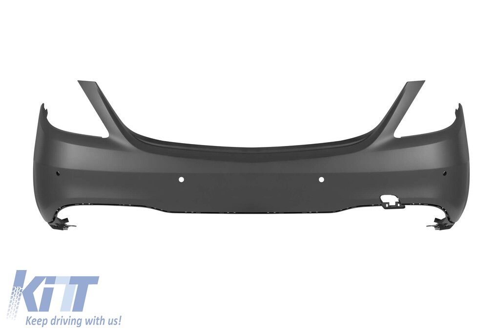 Conversie de tuning B design de la Mercedes S-Class W222 Long 2013-2016 la S-Class W222 Facelift 2017-2020 cu praguri, cu faruri, cu stopuri, cu grilă neagră Performance AutoTuning