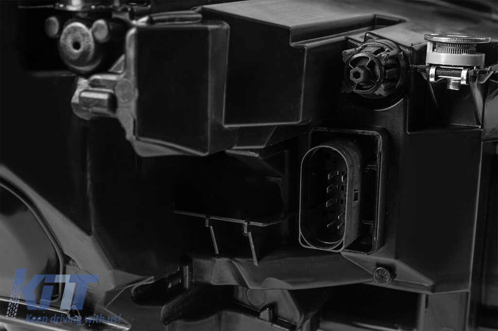 Conversie de tuning B design de la Mercedes S-Class W222 Long 2013-2016 la S-Class W222 Facelift 2017-2020 cu praguri, cu faruri, cu stopuri, cu grilă neagră Performance AutoTuning