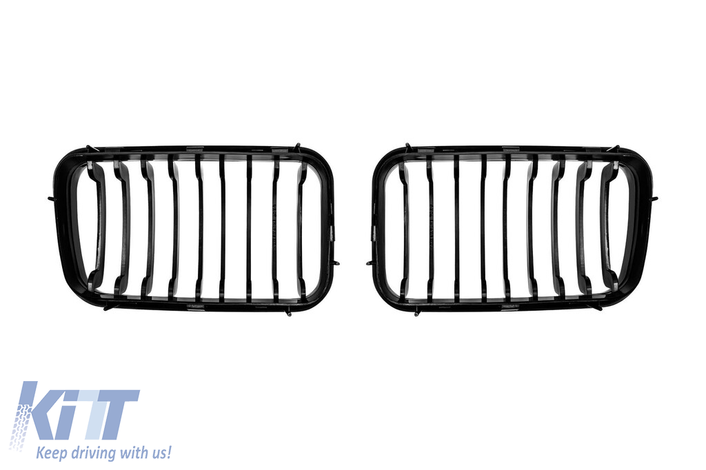 Răcitoare tip M3 cu nervuri simple lac negru potrivite pentru BMW Seria 3 E36 sedan, break, coupe, cabrio, compact 1991-1996 Performance AutoTuning