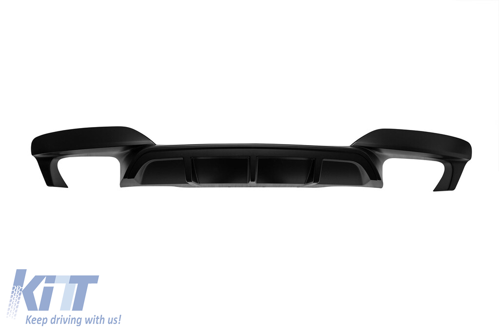 Difuzor tip M6 potrivit pentru bara de protecție M technik din spate pe BMW Seria 6 F06 Gran Coupe, F12 Cabriolet, F13 Coupe 2012-2017 -oo--оо- Performance AutoTuning