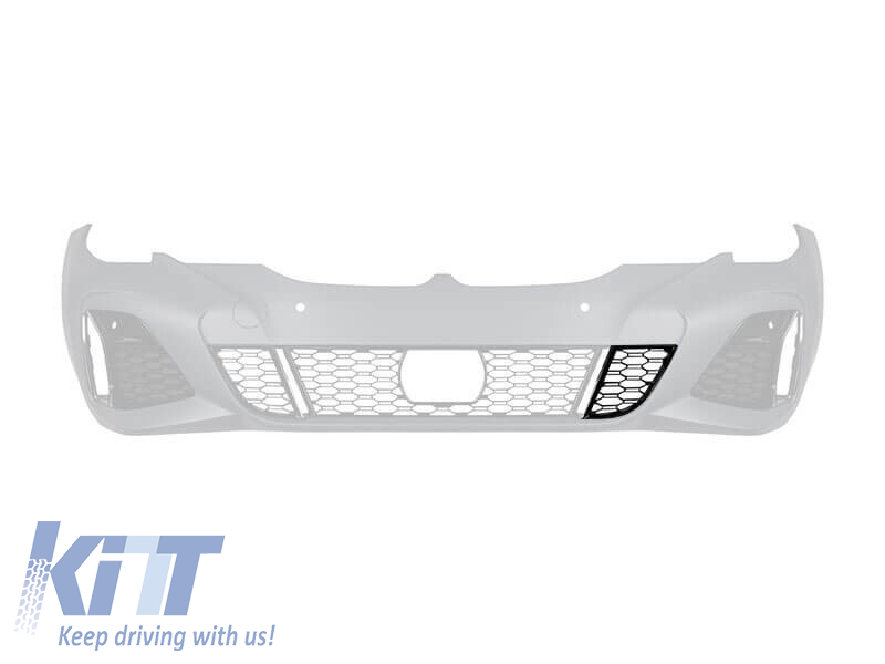 Grilaj stâng în grilajul din mijloc pentru bara de protecție M tech frontală potrivită pentru BMW Seria 3 G20 sedan, G21 break 2019-2022 Performance AutoTuning