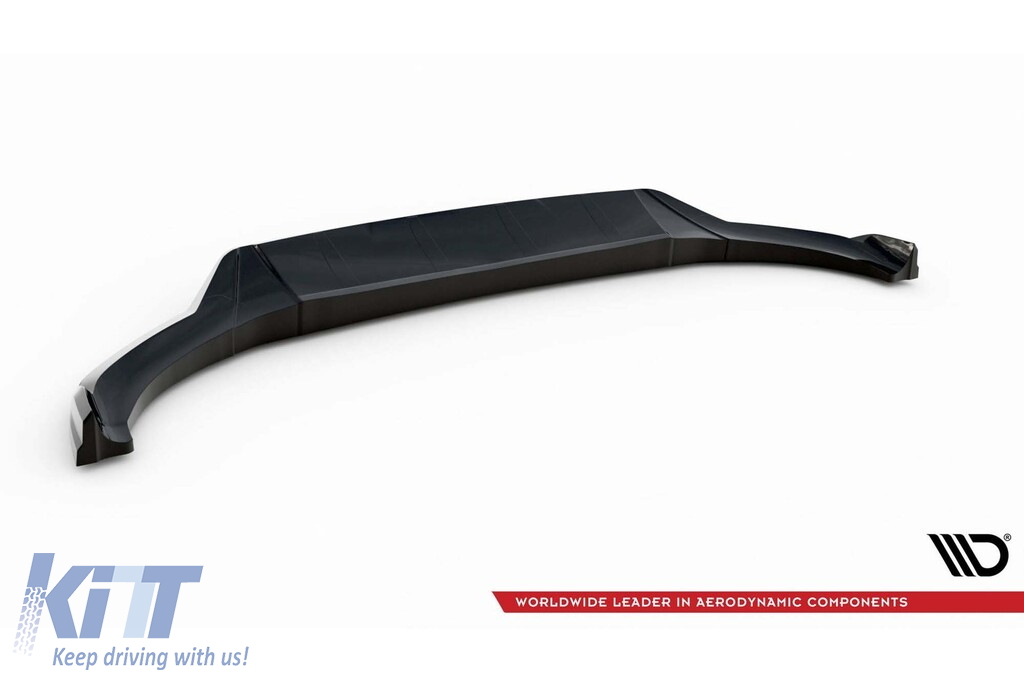 Spoiler Maxton Design potrivit pentru bara frontală a BMW X3 cu pachet M G01 după 2021, lac negru Performance AutoTuning