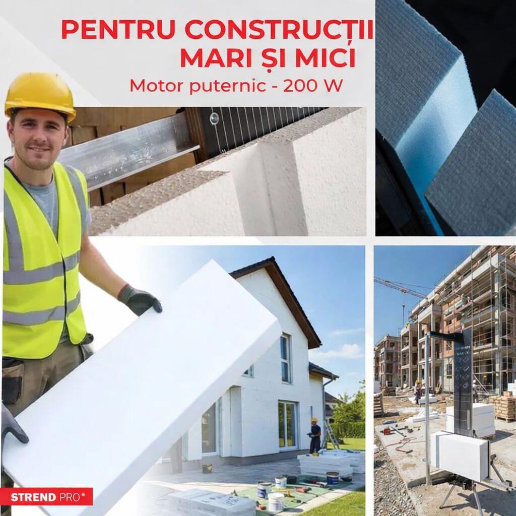 Aparat electric taiat polistiren, 200 W, 170x30 cm, Strend Pro GartenVIP DiyLine