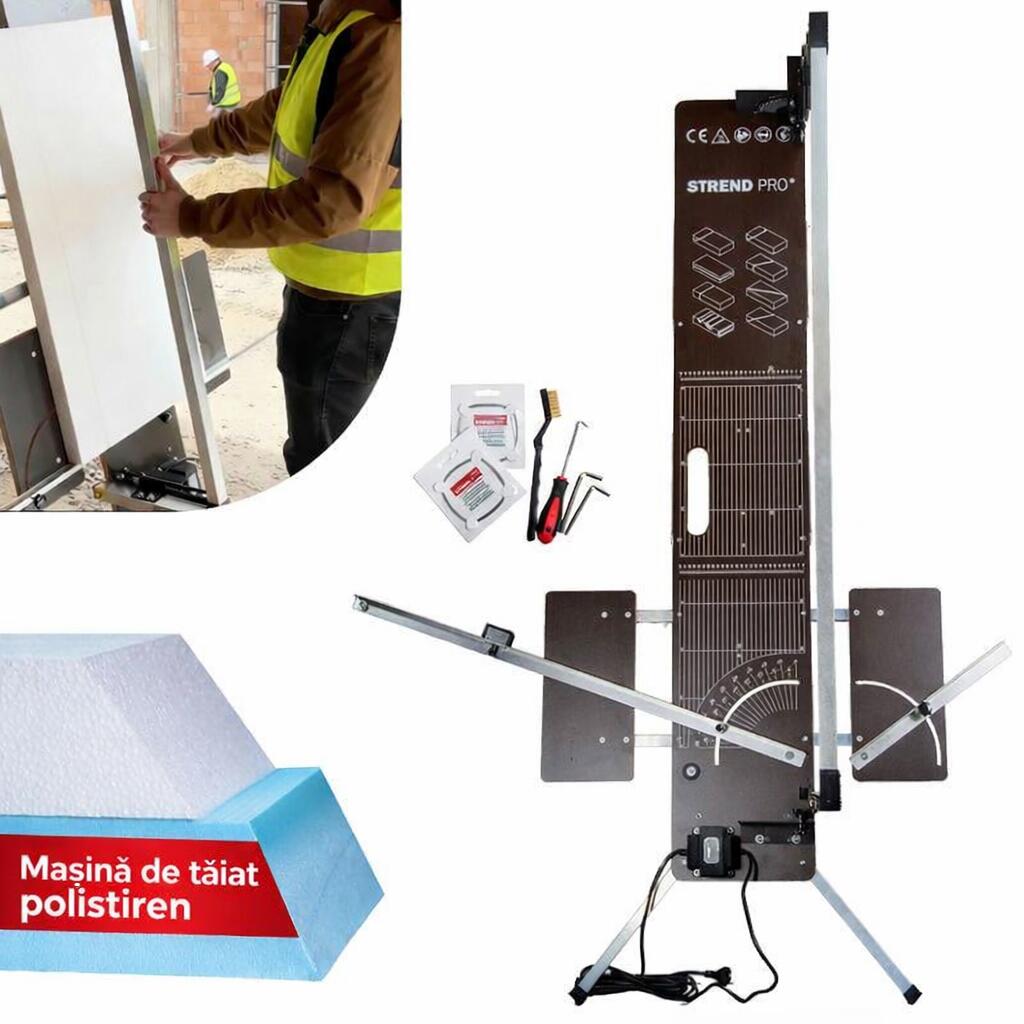 Aparat electric taiat polistiren, 200 W, 170x30 cm, Strend Pro GartenVIP DiyLine